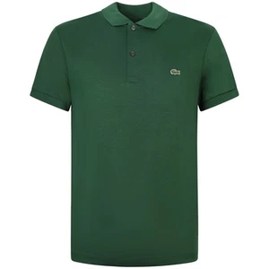 LACOSTE - Polo verde regular fit per uomo - Imagen 1 de 1