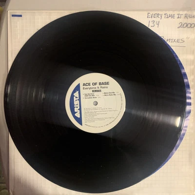 Ace Of Base, Maxi-Single, 12" (LPx2), Promo, VG+ Everytime It Rains*House/Trance - Image 1 of 4