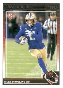 Jalen McMillan Rookie - 2024 Panini Score Football #380 - Bild 1 von 2