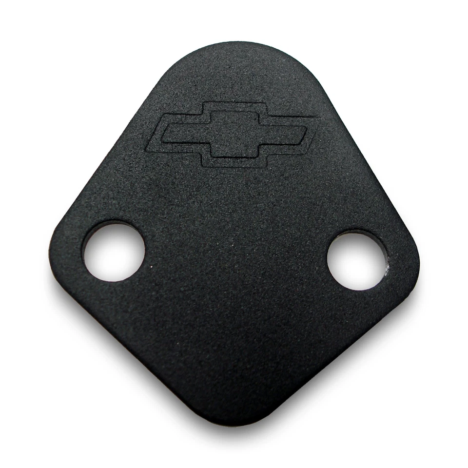 Placa de bloqueo Proform para bomba de combustible arruga negra con pajarita se adapta a BB Chevy V8 Foto 1 de 4