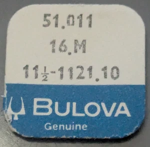 NOS Genuine Bulova Cal. 1121.10 - Male Stem #16M Watch Part - Picture 1 of 2