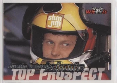 1999 Wheels Checklist Justin Labonte #100 Rookie RC - Image 1 of 2