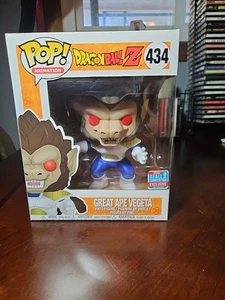 Funko Pop Dragon Ball Z Great Ape Vegeta #434 6" 2018 Convención de Otoño.  - Imagen 1 de 6