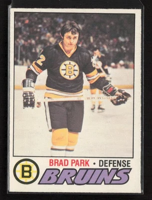 1977-78 O-Pee-Chee #190 Brad Park Boston Bruins Near Mint or Better - Image 1 of 2