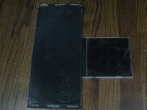 Metallica Black Longbox and Original cd-Rare! Enter Sandman  The Unforgiven - Imagen 1 de 4