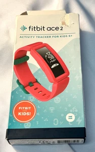 Rastreador de actividad Fitbit Ace 2 para niños F414 - Cierre de sandía/verde azulado - Imagen 1 de 4