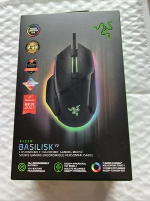 Razer Basilisk V3 Customizable Ergonomic Wired PC Gaming Mouse Fast Chroma RGB - Image 1 of 2