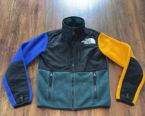 North Face Polartec Kids Youth Full Zip Fleece Size Small 7/8 Outdoor Camp Hike - Picture 1 of 13