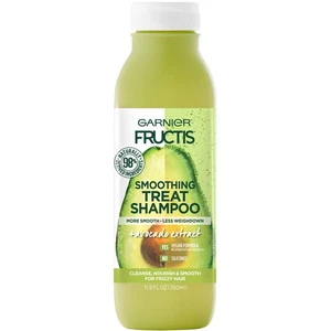Champú nutritivo y suavizante Garnier Fructis para cabello encrespado, 11,8 fl oz - Imagen 1 de 2