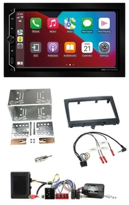 ESX 2DIN DAB USB Lenkrad Bluetooth Autoradio für Porsche Boxster 911 Cayman schw - Bild 1 von 11
