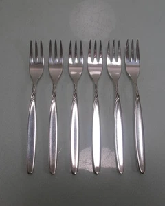 6 Kuchengabeln WMF Rom 90er Silberauflage - Picture 1 of 2