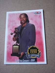 1999 Hoops WNBA basketball HALL OF FAMER Cynthia Cooper card #1 NM-MT - Picture 1 of 2