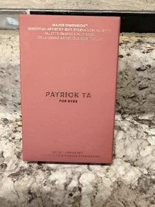 Patrick Ta Major Dimension Essential Artistry Edit Eyeshadow Palette Deep New - Picture 1 of 2