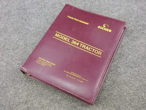OEM Factory EICHER Model 364 Tractor Parts Catalog Book List Manual EIL 364-PC - Picture 1 of 3
