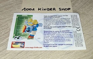 KINDER S51 S-51 MAGICSPORT BPZ BE BELGIUM BENELUX BNL - Photo 1/1