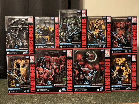 Transformers Studio Series Constructicons Devastator complete Cover