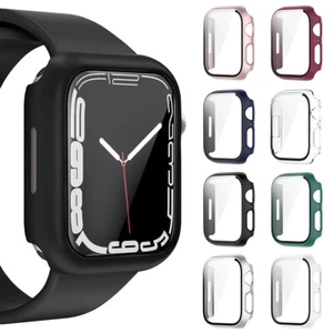 Pour Apple Watch Coque Série 9 8 7 41mm 45mm Housse de protection écran - Photo 1 sur 22