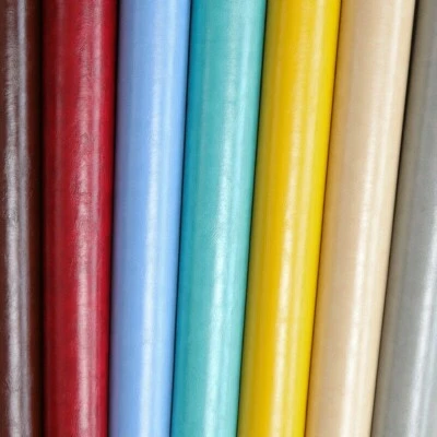 蜡质聚氨脂合成革织物缝纫DIY鞋袋靠垫套Mtere出品 — 第 1/4 张图片