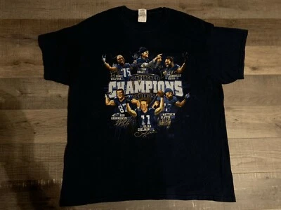 Camiseta de los New England Patriots 2014 2015 Conference Champions Signature TALLA XL Foto 1 de 4