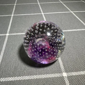 Caithness Scotland Reflections Magenta Paperweight Purple Pink 2" - Picture 1 of 8