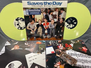Saves The Day 2xLP YELLOW VINYL TBC20 Pop Punk the get up kids alkaline trio - Picture 1 of 2
