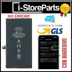 BATTERIA RIMOZIONE NO MESSAGGIO ERRORE NOTIFICA PERCENTUALE CARICA PER IPHONE 13 - Imagen 1 de 2