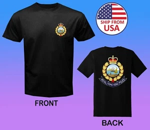 Hong Kong Police Men's Black Size S-5XL - Picture 1 of 1