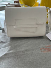 NWT Il Bisonte Belle Donne Mini Leather Shoulder/Crossbody Bag in White  $770