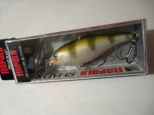 1 Rapala Shallow Shad Rap Lure SSR7 Yellow Perch YP NIP - Picture 1 of 7