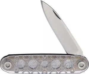American Service Knife The One Clear Folding Premium Pocket Knife ONECLR - Picture 1 of 1