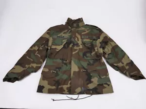 Original US Cold Weather Field Jacket M65 Feldjacke Woodland 1991 Gr.S f. Ladies - Bild 1 von 15