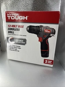 Hyper Tough 12V Max Lit-Ion Akku-Bohrschrauber 3/8 Zoll mit 1,5Ah Akku - Bild 1 von 1