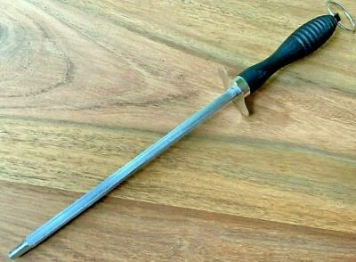 Wetzstab Messerschärfer 28cm Messerschleifer Wetzstahl Schleifstab Messer Stahl - Bild 1 von 4