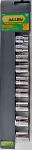 Allen 66640G 3/8" Drive Socket Set 9 Piece Metric - Picture 1 of 1