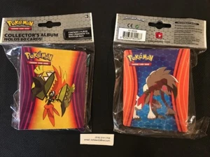 1X Pokemon SUN & MOON Guardians Rising Mini Album Mappe fasst 60 Karten + PACK - Bild 1 von 4