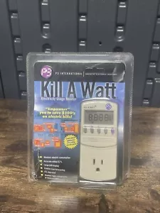 P3 International Kill-A-Watt Electricity Usage Monitor #P4400, NEW Sealed - Picture 1 of 6