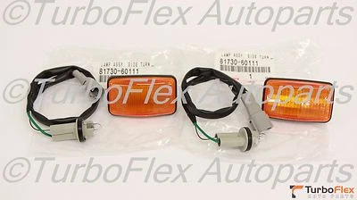 Toyota Land Cruiser 1991-1997 FJ80 FZJ80 JDM Side Marker Light Set Genuine OEM - Image 1 of 4