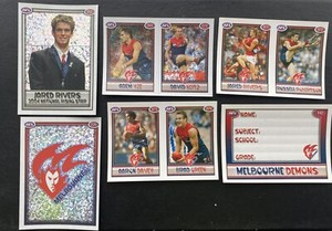 2005 AFL ESP Sticker Melbourne Demons - Yze Neitz Rivers Robertson Davey Green
