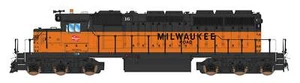 InterMountain N Scale 69389 Milwaukee Road SD40-2 Locomotive - Picture 1 of 1