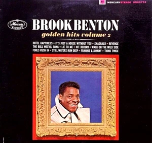 BROOK BENTON "GOLDEN HITS VOLUME 2" PREMIUM QUALITY USED LP (NM/EX) - Picture 1 of 1