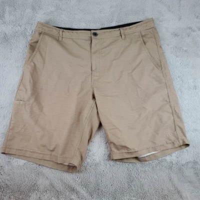 Dahui Hybrid Shorts Mens Sz 38 Tan Ripstop 10" Inseam Chinos - Image 1 of 4