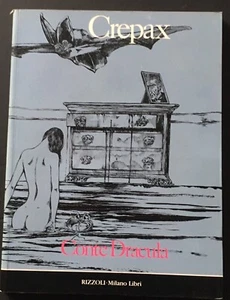 GUIDO CREPAX: MÄRCHEN DRACULA 1987 Rizzoli Milano Bücher SEHR GUTER ZUSTAND - Bild 1 von 5