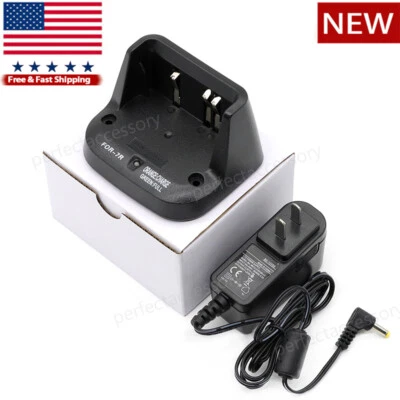 NEW Rapid Charger For YAESU Vertex VX-6 VX-6R VX-6E VX-5 VX-5R VX-5E Transceiver - Image 1 of 4