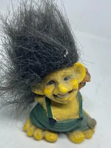Vintage Troll Sculpture Figurine Candy Design Norway copyright 2" Art Rare decor - Picture 1 of 7