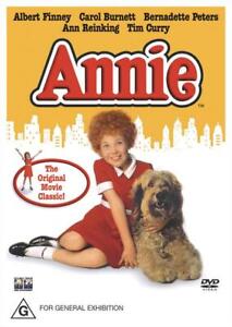 Annie DVD (Region 4, 2003) Carol Burnett, Brand New & Sealed - FREE POST
