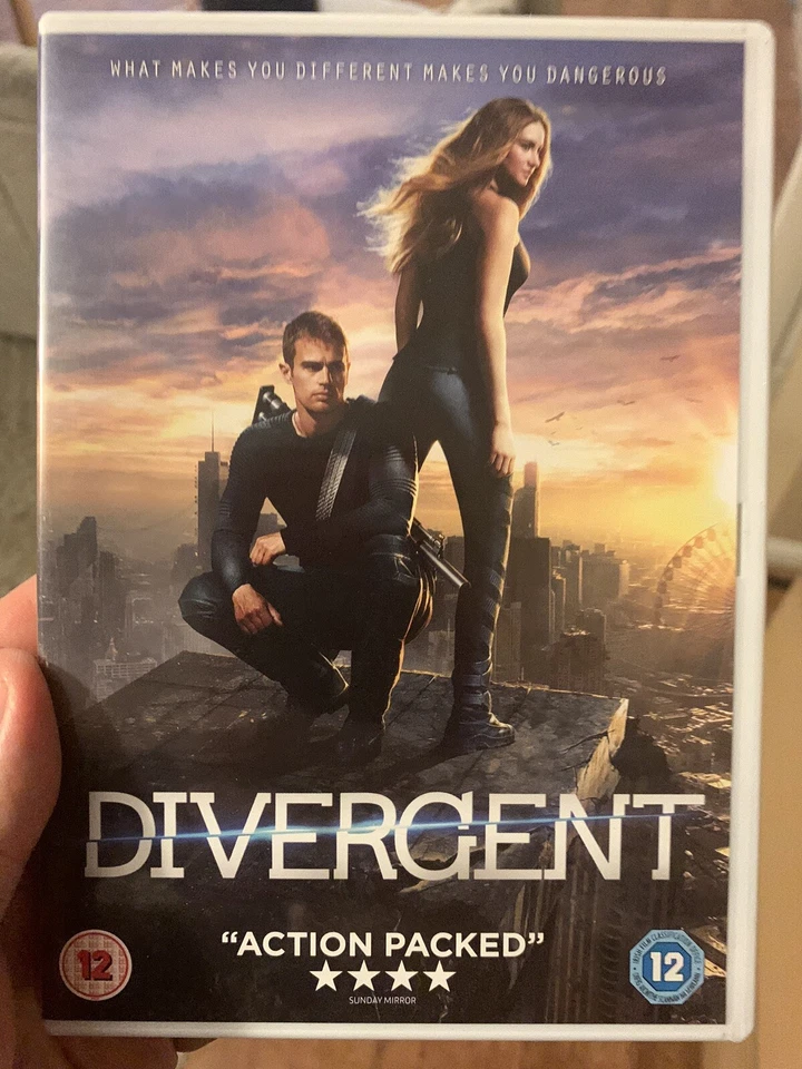 Divergent DVD (2014) Shailene Woodley, Burger (DIR) cert 12 - Image 1 of 1