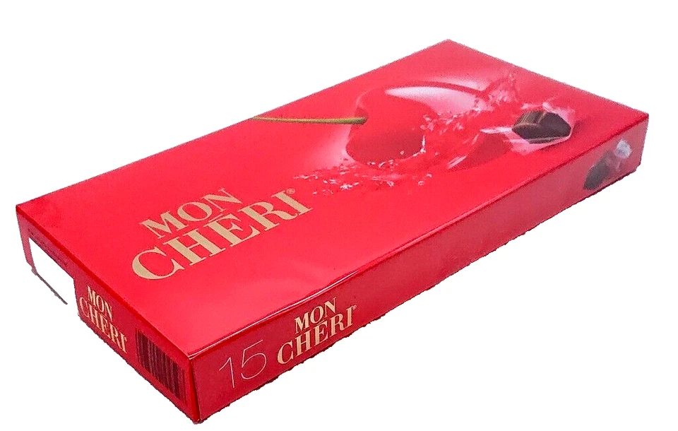 8 X 157g FERRERO Mon Cheri Pralines Chocolate With Cherry Filled Production