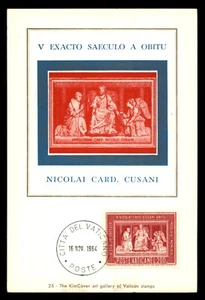 Mayfairstamps Vatican FDC 1964 Nicolai Cusani Angel Maximum First Day Card aas_2 - Picture 1 of 2