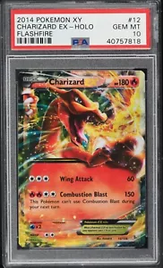 CHARIZARD EX - HOLO 2014 XY Flashfire PSA 10 #12 - Picture 1 of 2