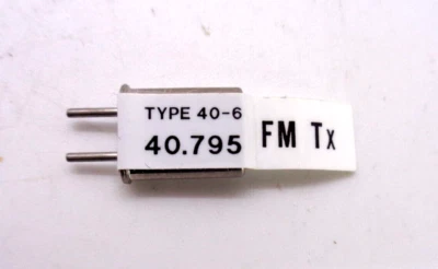 FUTABA  CHANNEL 40.795 FM TRANSMITTER CRYSTAL 40MHZ NEW - Image 1 of 2